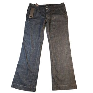 Mossimo Denim Dark Rinse Bootcut Jeans Womens Size 10 NWT Vintage‎ new Old Stock